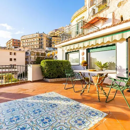 Paola - Hidden Panoramic Garden And Terraces By Napoliapartments