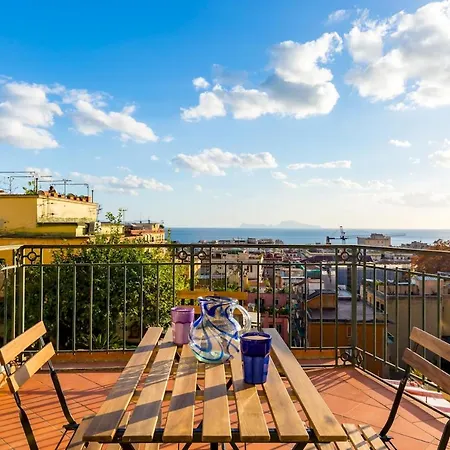 Paola - Hidden Panoramic Garden And Terraces By Napoliapartments